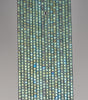 1X1MM Matte Green Hematite Gemstone Round Tube Loose Beads 16 inch Full Strand (80000012-A36)