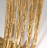 2x2MM Gold Hematite Gemstone Square Rouded Cube Loose Beads 16 inch Full Strand (80000015-A36)