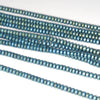 3X2MM Matte Green Hematite Gemstone Rondelle Loose Beads 16 inch Full Strand (80000046-A37)