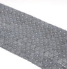 4X4MM Silver Hematite Gemstone Square Loose Beads 16 inch Full Strand (80000050-A37)