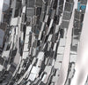 8X6MM Black Hematite Gemstone Rectangle Flat Loose Beads 16 inch Full Strand (80000055-A37)
