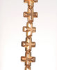 8MM Bronze Hematite Gemstone Cross Loose Beads 15.5 inch Full Strand (80000079-A38)