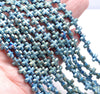 8MM Matte Green Hematite Gemstone Cross Loose Beads 15.5 inch Full Strand (80000088-A38)