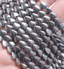 6MM Black Hematite Gemstone Love Heart Loose Beads 15.5 inch Full Strand (80000090-A38)