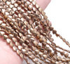 8MM Bronze Hematite Gemstone Love Heart Loose Beads 16 inch Full Strand (80000100-A38)