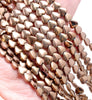 8MM Bronze Hematite Gemstone Love Heart Loose Beads 16 inch Full Strand (80000100-A38)