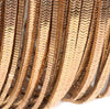 7X3MM Bronze Hematite Gemstone Heishi Wave W Loose Beads 16.5 inch Full Strand (80000261-A47)