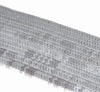 7X3MM Matte Silver Hematite Gemstone Heishi Wave W Loose Beads 16.5 inch Full Strand (80000262-A47)