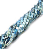 3X1MM Green Hematite Gemstone Square Flat Loose Beads 16 inch Full Strand (80000295-A48)