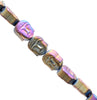 8X7MM Matte Rainbow Hematite Gemstone Buddha Head Loose Beads 16 inch Full Strand (80000331-A45)