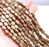 8X7MM Matte Bronze Hematite Gemstone Buddha Head Loose Beads 16 inch Full Strand (80000334-A45)