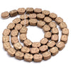 8X7MM Matte Bronze Hematite Gemstone Buddha Head Loose Beads 16 inch Full Strand (80000334-A45)