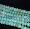 8X5MM Amazonite Gemstone Grade A Rondelle Loose Beads 15.5 inch Full Strand (80000544-A72)