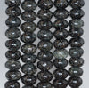 10X6MM Biotite Gemstone Rondelle Loose Beads 7.5 inch Half Strand (80000552 H-A73)