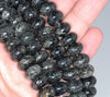 12X7MM Biotite Gemstone Rondelle Loose Beads 16 inch Full Strand (80000553-A73)