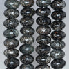 12X7MM Biotite Gemstone Rondelle Loose Beads 16 inch Full Strand (80000553-A73)