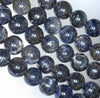 10MM Dark Blue Iolite Gemstone Grade A Round Loose Beads 7 inch Half Strand (80001167-A158)