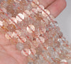 10-11MM Copper Bronze Rutilated Quartz Gemstone Round Loose Beads 15.5 inch Full Strand (80001276-A173)