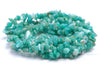 5-6MM Russian Amazonite Gemstone Pebble Nugget Chip Loose Beads 34 inch (80001737-A15)