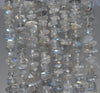 5-6MM Labradorite Gemstone Pebble Nugget Chip Loose Beads 16 inch (80001756 H-A16)