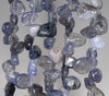 7-16MM Iolite Gemstone Pebble Nugget Chip Loose Beads 7.5 inch (80001848 H-A25)