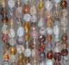 5-6MM Bostwana Agate Gemstone Pebble Nugget Granule Loose Beads 7.5 inch Half Strand (80001933 H-A33)