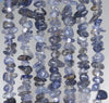 7-8MM Iolite Gemstone Pebble Nugget Chip Loose Beads 15.5 inch (80002073-A9)