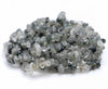 5-6MM Green Rutilated Quartz Gemstone Pebble Nugget Chip Loose Beads 34 inch (80002100-A12)