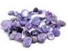 10-12MM Charoite Gemstone Pebble Nugget Chip Loose Beads 15.5 inch (80002135-A7)