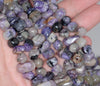 10-12MM Charoite Gemstone Pebble Nugget Granule Loose Beads 16 inch Full Strand (80002198-A13)