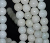 12MM White Green Opal Gemstone Grade AB Round Loose Beads 7.5 inch Half Strand (80002670 H-A88)
