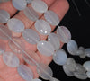 14x10MM Chalcedony Blue Agate Gemstone Oval Loose Beads 15.5 inch Full Strand (80002748-A167)