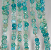 6MM Green Dragon Vein Agate Gemstone Faceted Round Loose Beads 14.5 inch Full Strand (80002917-A52)