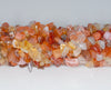 6-8MM Carnelian Red Agate Gemstone Pebble Chip Loose Beads 17 inch (80003254-A3)
