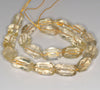 22X14-17X9MM Lemon Quartz Gemstone Grade AAA Faceted Nugget Loose Beads 7.5 inch Half Strand (80003287-B90)