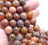 13MM Natural Yellow Orange Agate Gemstone Grade AAA Round Loose Beads 7.5 inch Half Strand (80003431-A84)