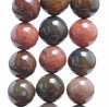14MM Natural Yellow Orange Agate Gemstone Grade AAA Round Loose Beads 7.5 inch Half Strand (80003433-A84)