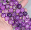 14MM Sugilite Gemstone Round Loose Beads 7.5 inch Half Strand (80003509 H-A160)