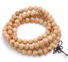 8MM Aromatic Sandalwood Thuja Sutchuenensis Round Loose Beads 34 inch (80003658-W3)