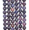 7-8MM Dark Purple Lepidolite Gemstone Grade AA Round Loose Beads 7 inch Half Strand (80003776-B93)