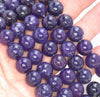 11-12MM Purple Lepidolite Gemstone Grade AAA Round Loose Beads 7 inch Half Strand (80003777-B93)