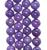 11-12MM Purple Lepidolite Gemstone Grade AAA Round Loose Beads 7 inch Half Strand (80003778-B93)