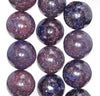 18-19MM Purple Lepidolite Gemstone Grade AAA Round Loose Beads 8 inch Half Strand (80003793-B93)