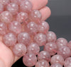 13-14MM Red Strawberry Lepidocrocite Quartz Gemstone Grade A Round Loose Beads 8.5 inch Half Strand (80003833-B100)