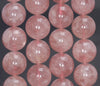 13-14MM Red Strawberry Lepidocrocite Quartz Gemstone Grade A Round Loose Beads 8.5 inch Half Strand (80003833-B100)
