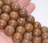 18MM Sennawood Round Loose Beads 8 inch (80003904-W10)