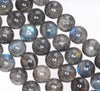 10MM Dark Blue Labradorite Gemstone Round Loose Beads 7.5 inch Half Strand (80003907-B99)