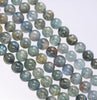 6MM Inclusion Kyanite Gemstone Round Loose Beads 15.5 inch Full Strand (80004002-A174)