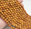 8MM Thuja Sutchuenensis Aromatic Sandalwood Grade AAA Round Loose Beads 15.5 inch Full Strand (80006584-399)