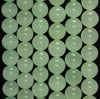 11-12MM Rare Green Genuine Cat Eye Calcite Gemstone Round Loose Beads 7 inch Half Strand (80006603-497)